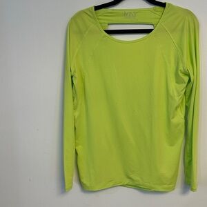 Marc New York Bright Green Long Sleeve Tee